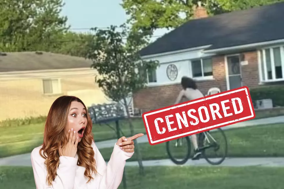 Michigan Man Caught On Camera Riding His Bike Buck Naked