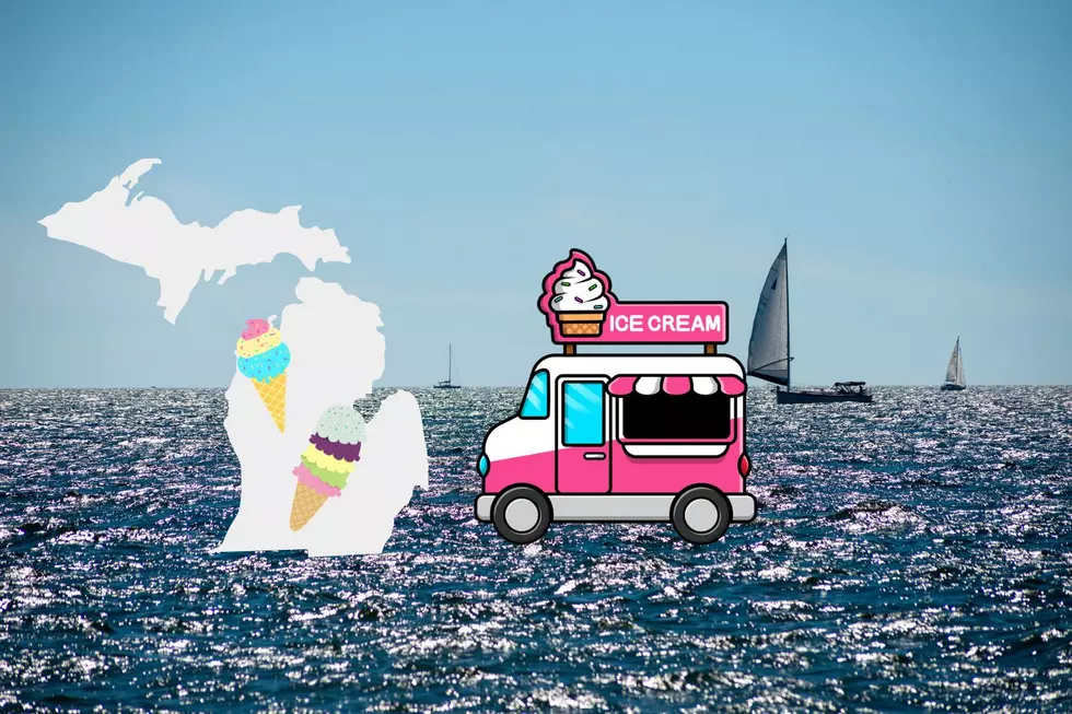 The Ice Cream Man Has Now Taken to the Waters of One Michigan Lake