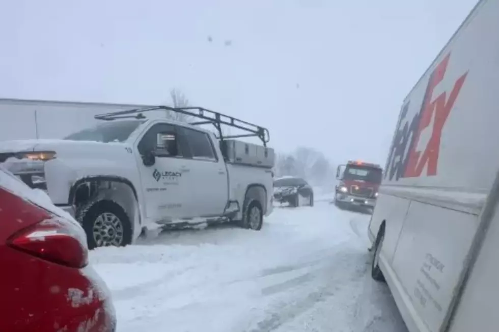 Terrifying Whiteout Triggers 100-Vehicle Crash Near Grand Rapids